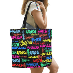 All-Over Print Canvas Tote Bag