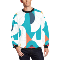 Men's All-Over Print Sweatshirt (Model H18)