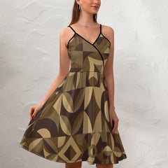Women's Elegant Suspender Dress