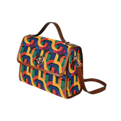 Waterproof Canvas Satchel (H1641)
