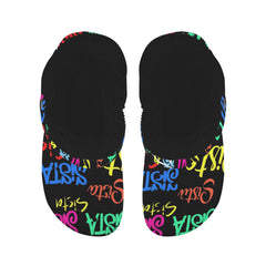 Unisex Custom Print Fleece-Lined Adult Clogs