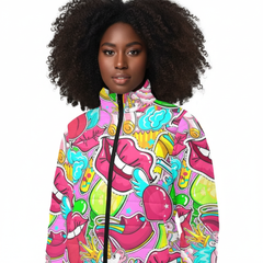Women's Stand Collar Padded Jacket