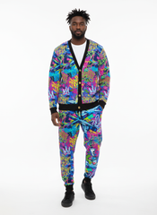 Men's Cardigan Sweater Set