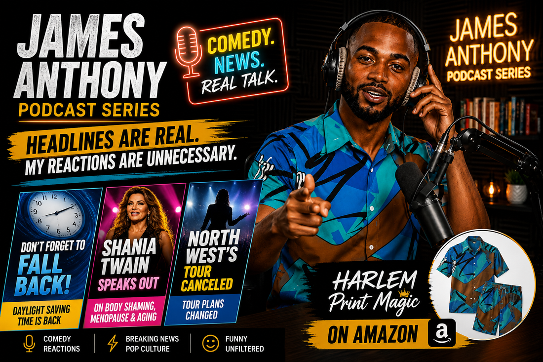 James Anthony Podcast Series Brings Comedy, Culture and Headlines Together