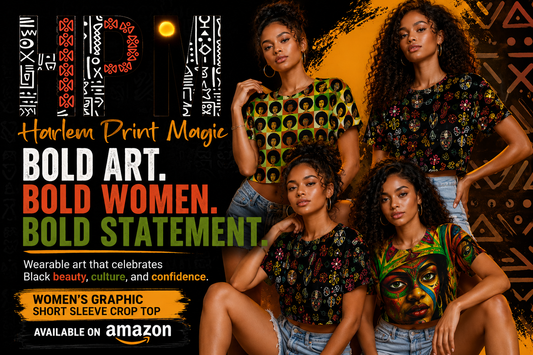 Bold, Beautiful, and Unapologetic: Crop Tops That Celebrate Black Art and Girl Power