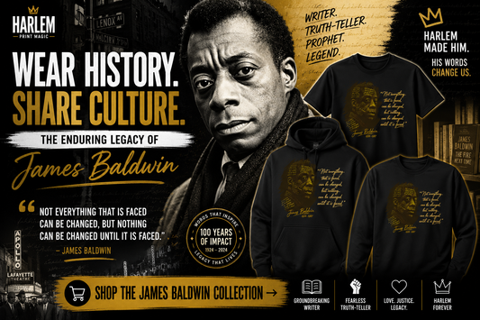 Wear History. Share Culture: The Enduring Legacy of James Baldwin