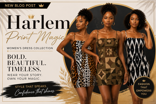 Harlem Print Magic Women's Dress Collection