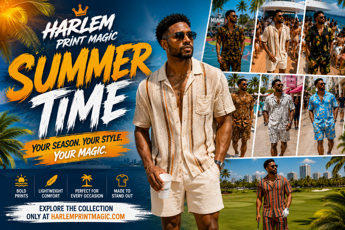 Summer Time Is Here: Refresh Your Wardrobe with Harlem Print Magic