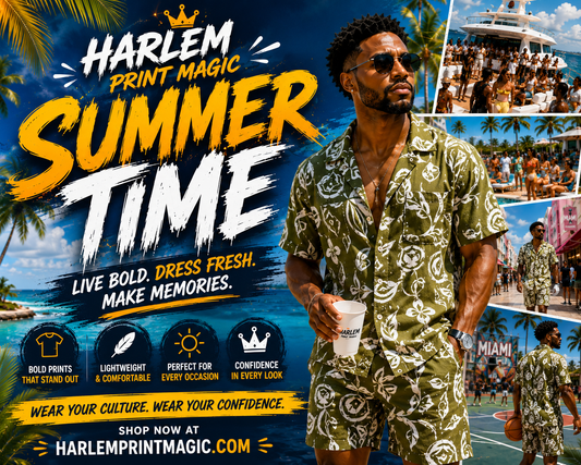 Own the Season: Summer Fashion Trends with Harlem Print Magic