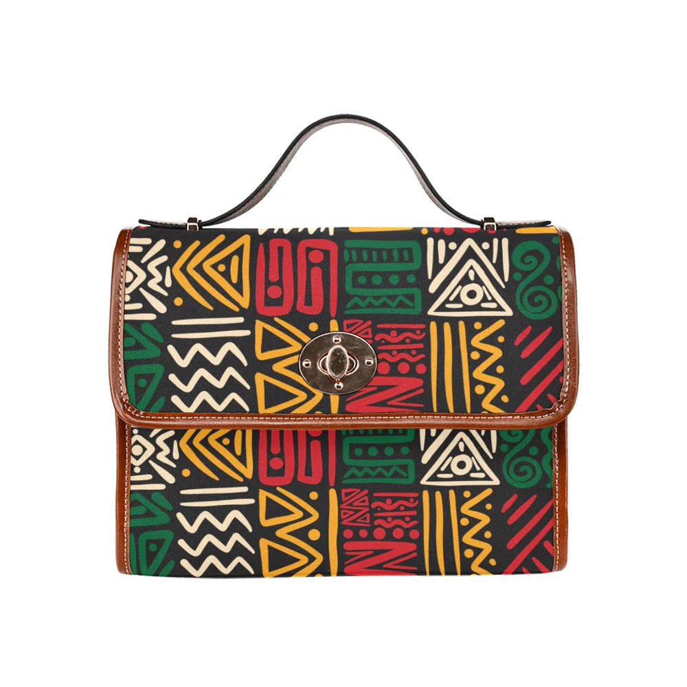 Waterproof Canvas Satchel (H1641)