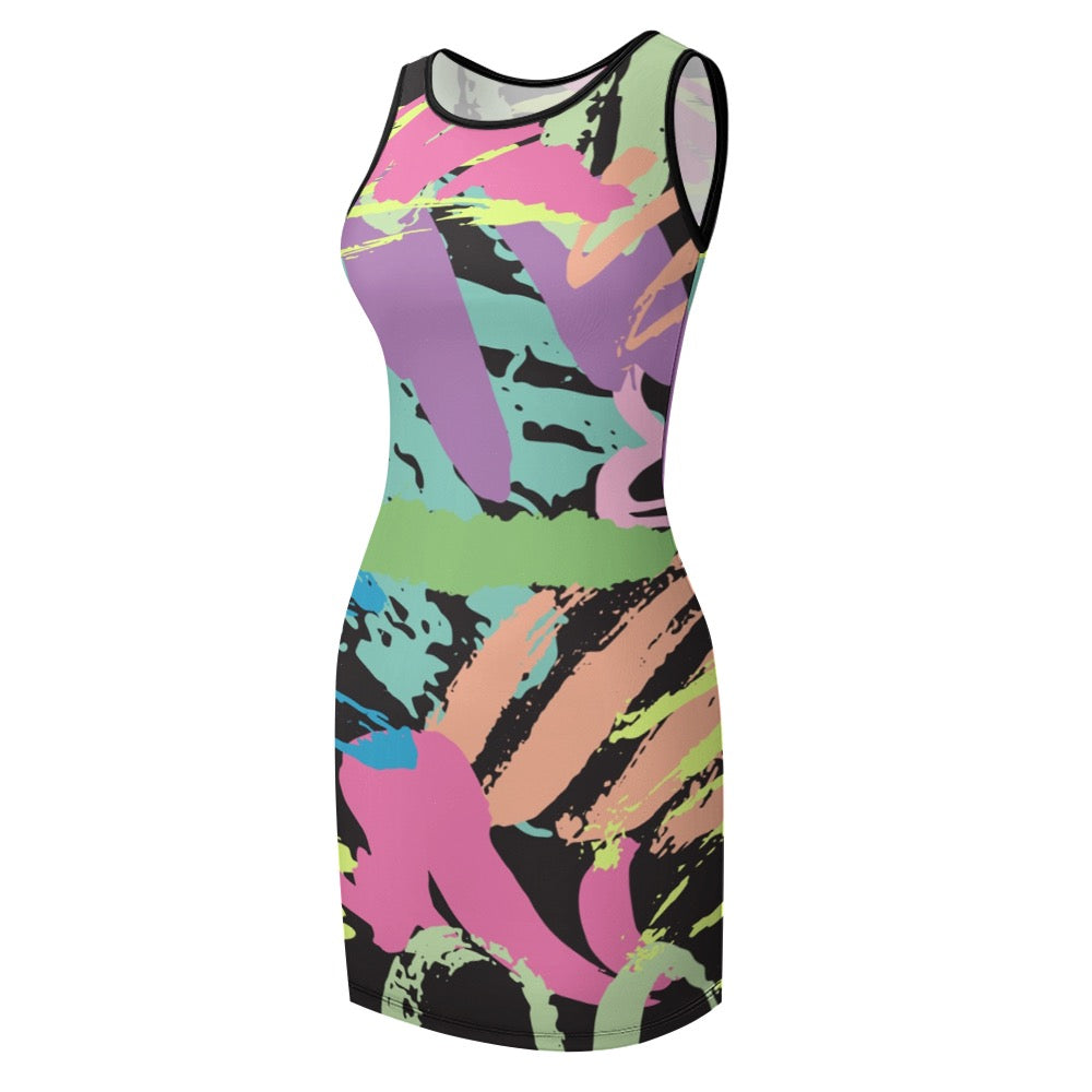 Temperament Slim Fit Sleeveless Tank Dress