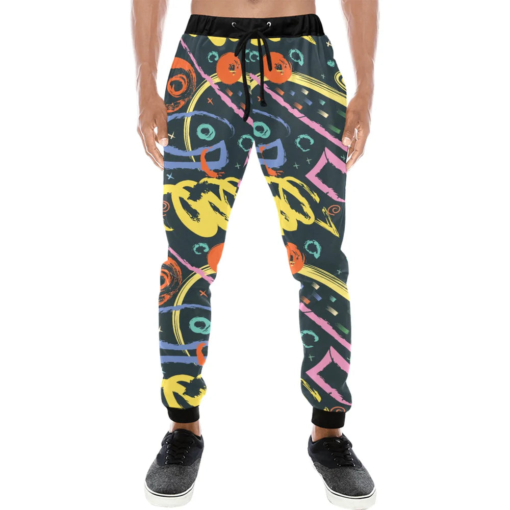 Men's All-Over Print Jogger Sweatpants