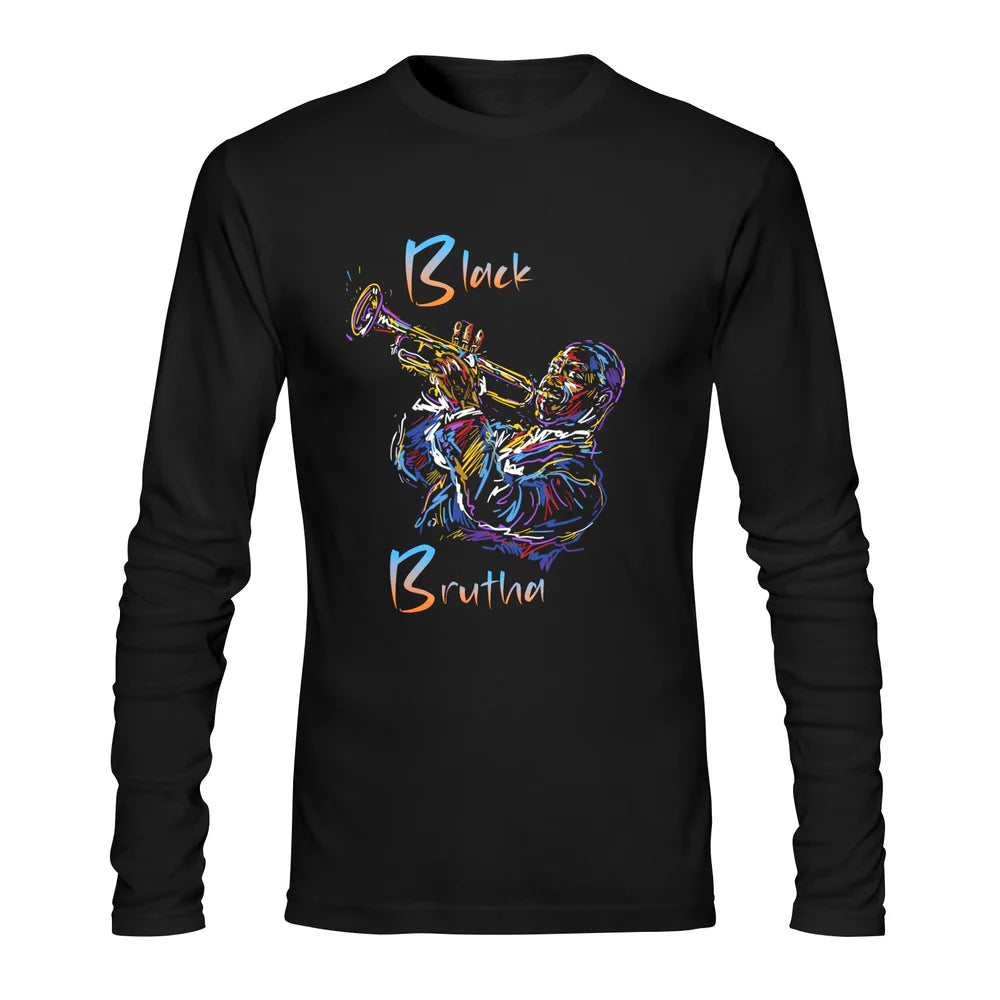 Men's Gildan Long-Sleeve T-Shirt (Model T08)