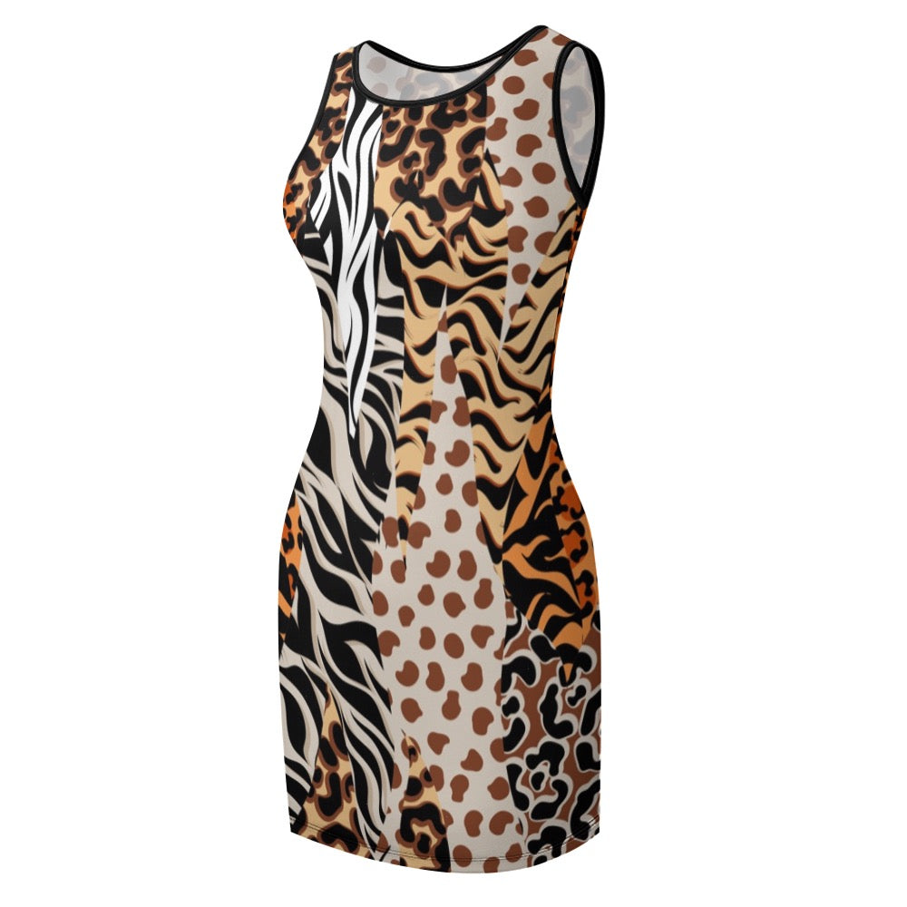 Temperament Slim Fit Sleeveless Tank Dress