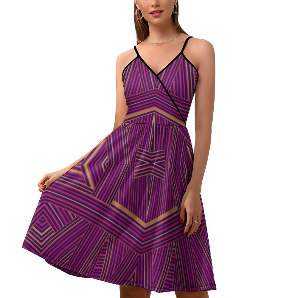 Women's Elegant Suspender Dress