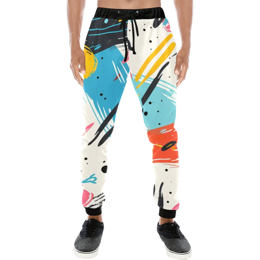 Men's All-Over Print Jogger Sweatpants