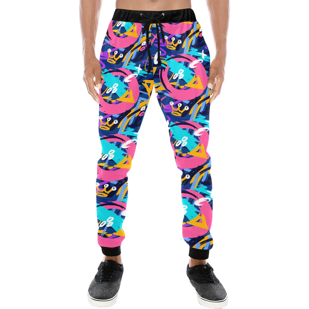 Men's All-Over Print Jogger Sweatpants