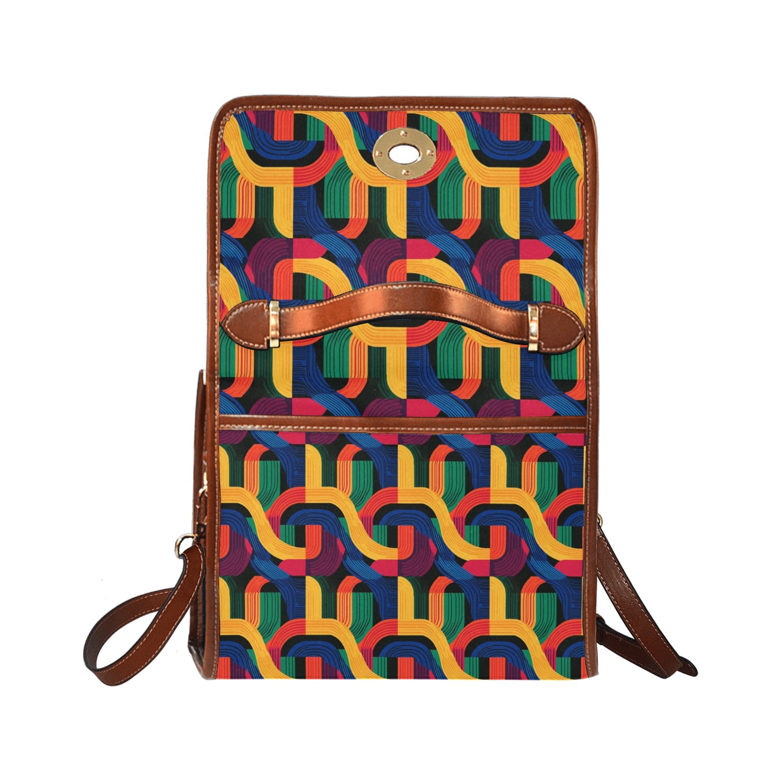 Waterproof Canvas Satchel (H1641)
