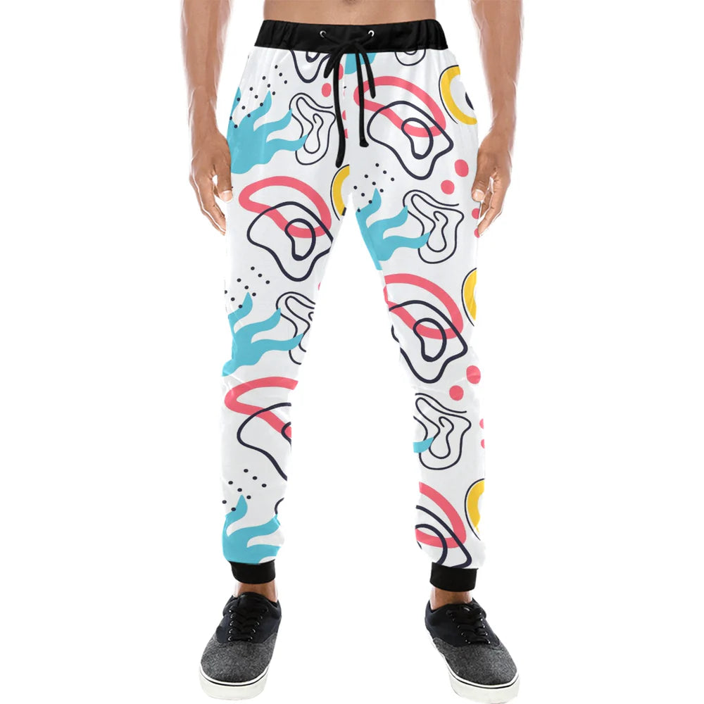 Men's All-Over Print Jogger Sweatpants