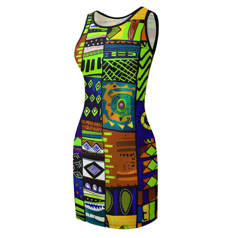 Temperament Slim Fit Sleeveless Tank Dress