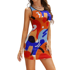 Temperament Slim Fit Sleeveless Tank Dress