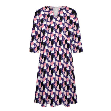 Women's 7-Point Sleeve Dress