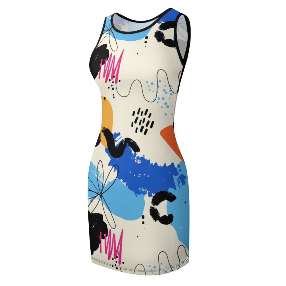 Temperament Slim Fit Sleeveless Tank Dress