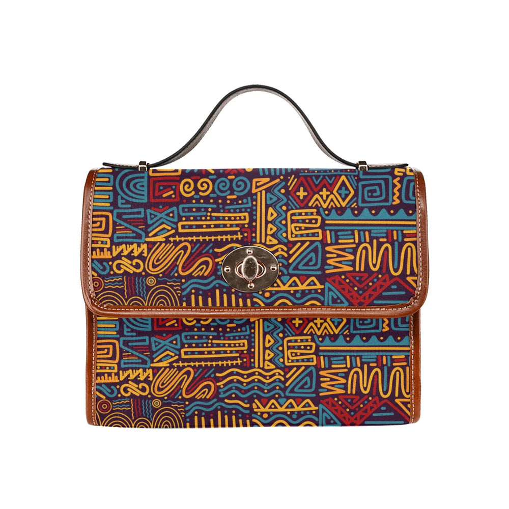 Waterproof Canvas Satchel (H1641)