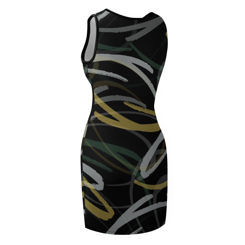 Temperament Slim Fit Sleeveless Tank Dress