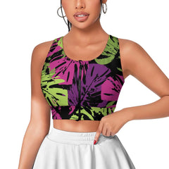 Yoga Zipper Vest New Tie-Dye