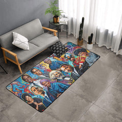 modern runner rug for living room floor