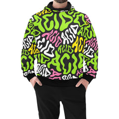Men's High-Neck Pullover Hoodie