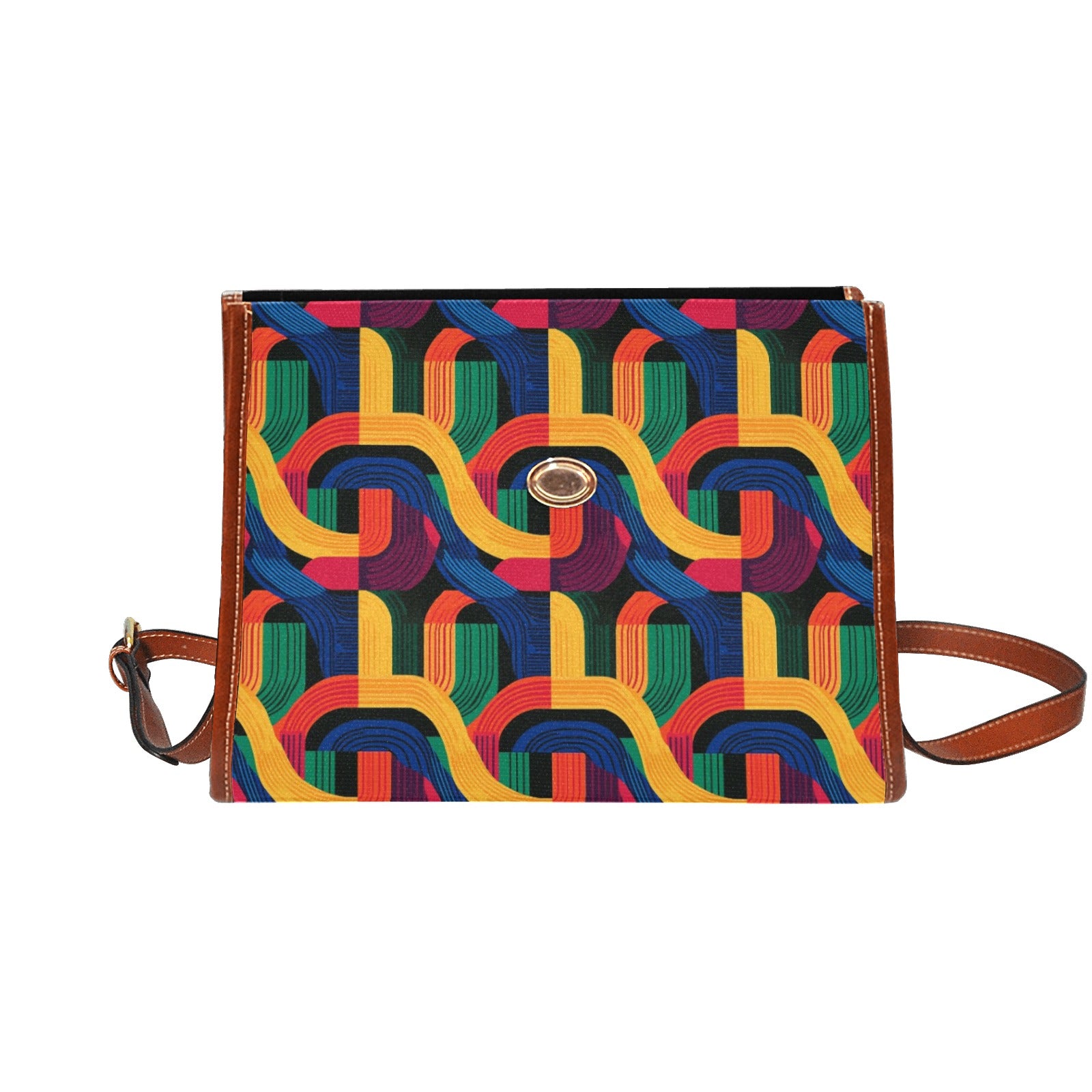 Waterproof Canvas Satchel (H1641)