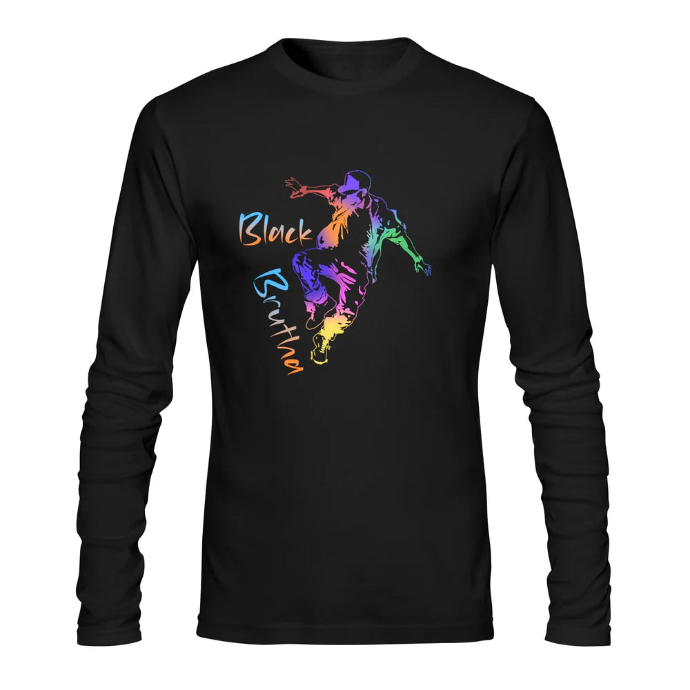 Men's Gildan Long-Sleeve T-Shirt (Model T08)
