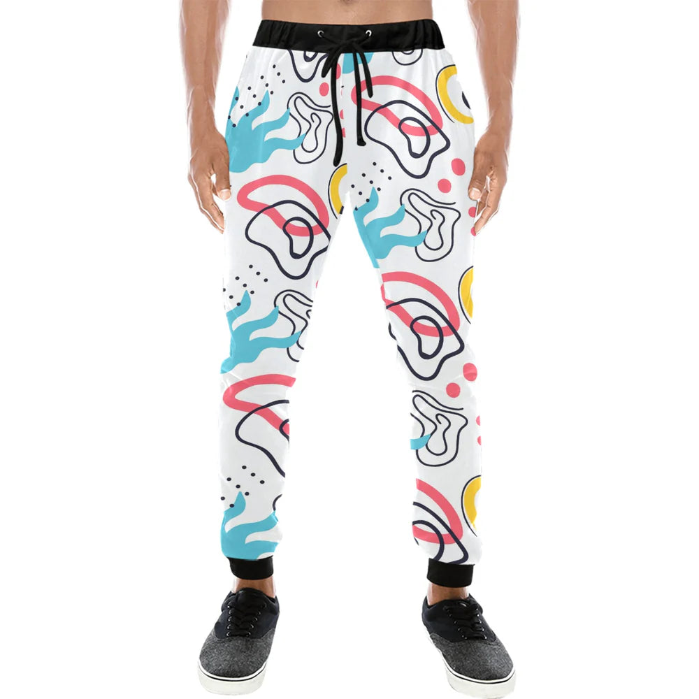 Men's All-Over Print Jogger Sweatpants