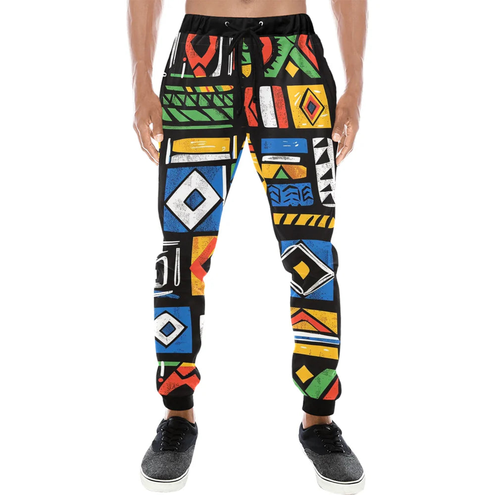 Men's All-Over Print Jogger Sweatpants
