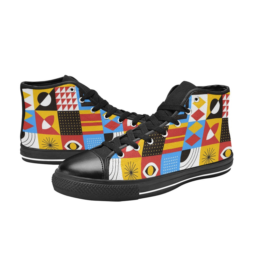 Women's Aquila High-Top Canvas Shoes