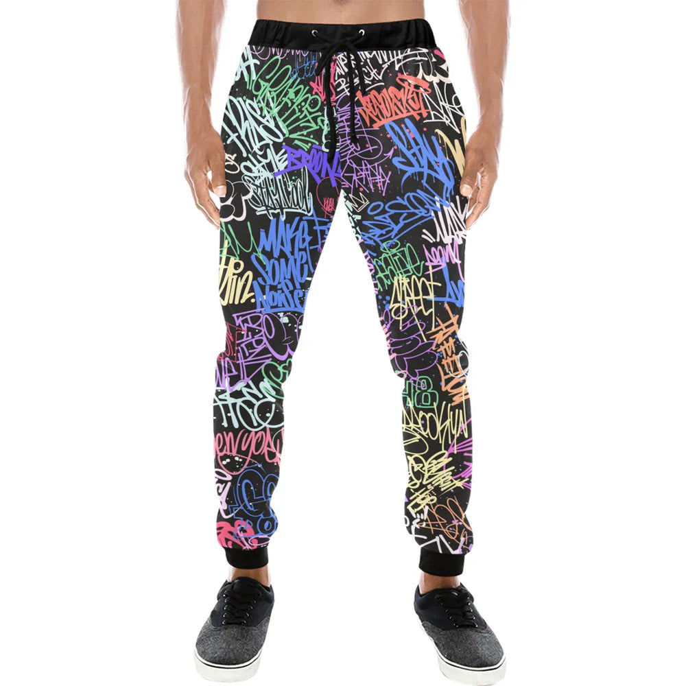 Men's All-Over Print Jogger Sweatpants