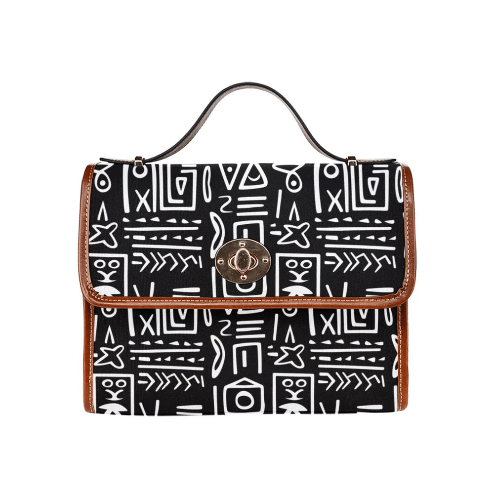 Waterproof Canvas Satchel (H1641)