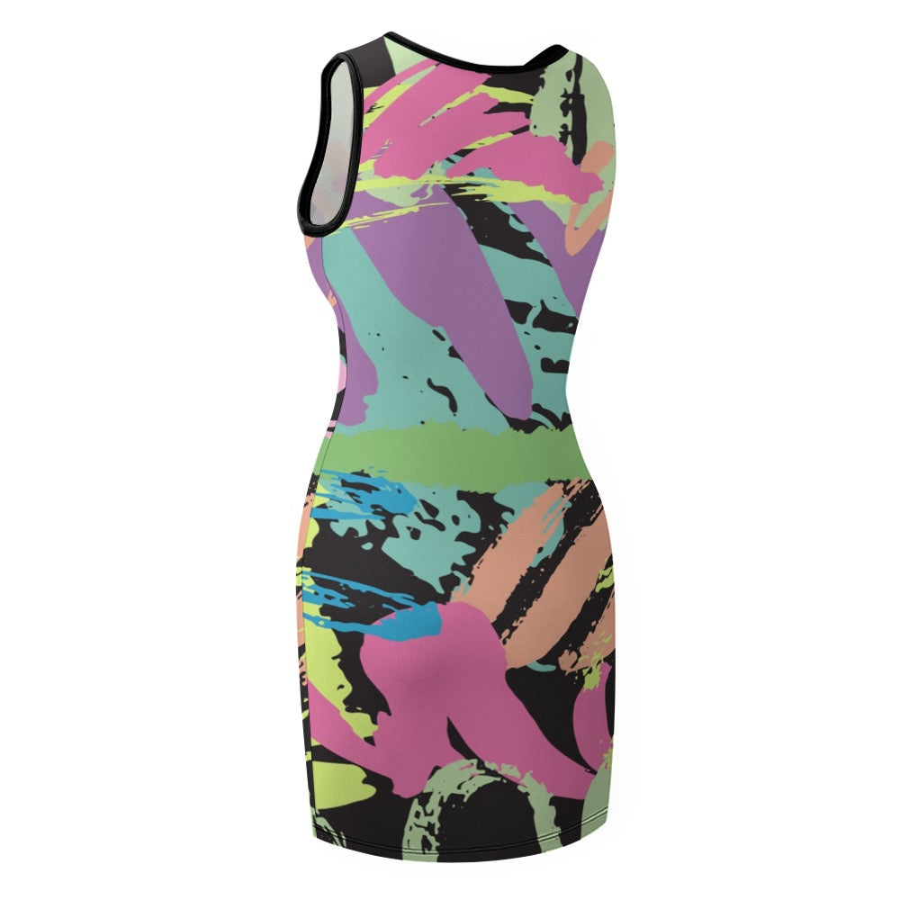 Temperament Slim Fit Sleeveless Tank Dress