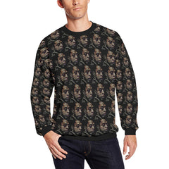 Men's All-Over Print Sweatshirt (Model H18)