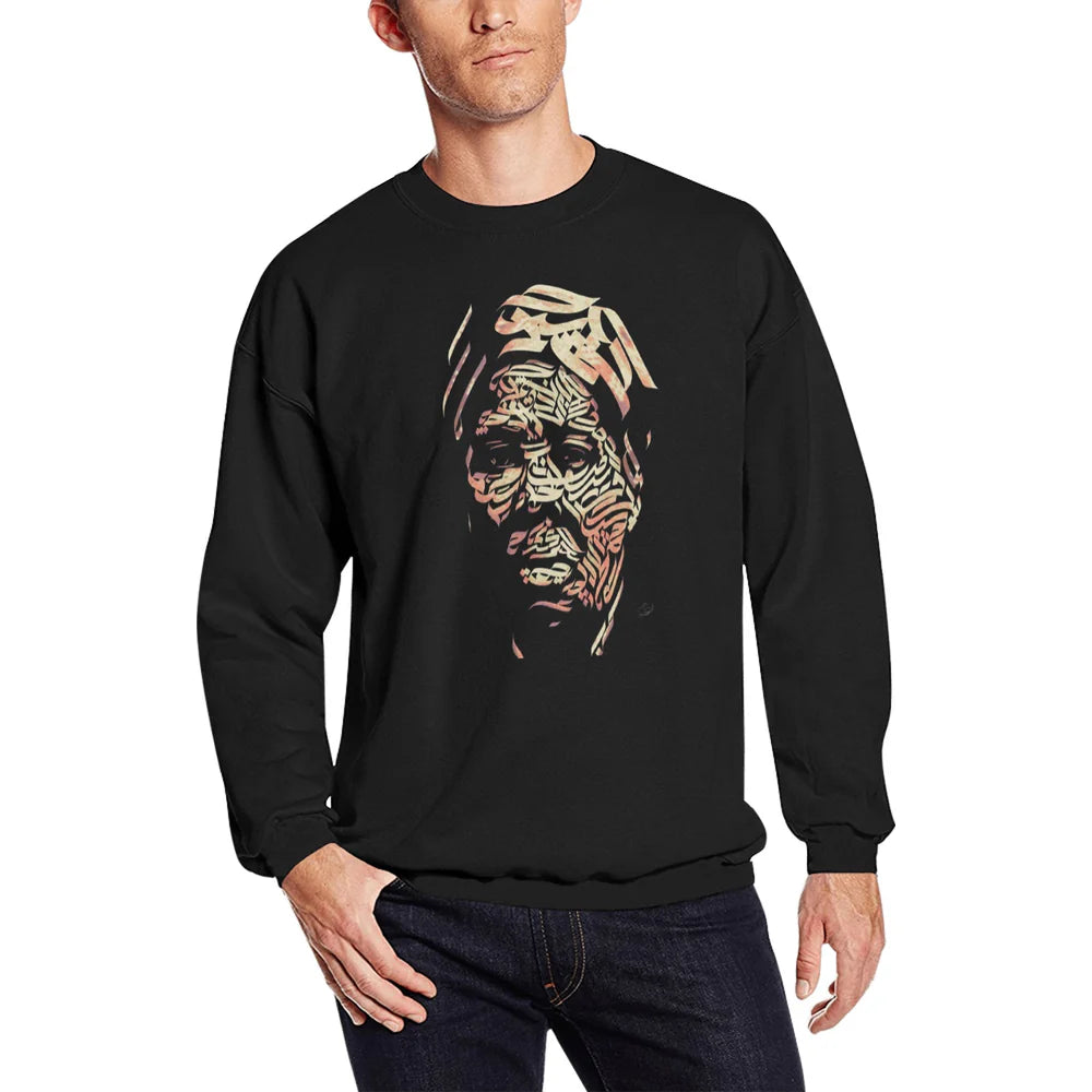Men's All-Over Print Sweatshirt (Model H18)