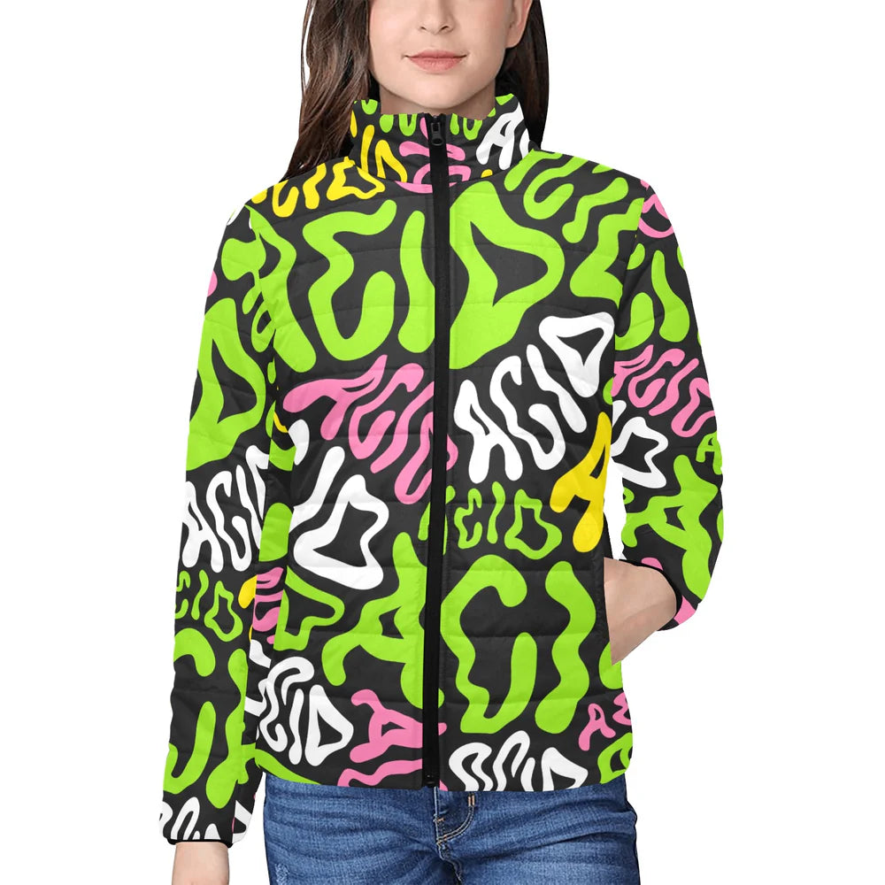 Women's Stand Collar Padded Jacket