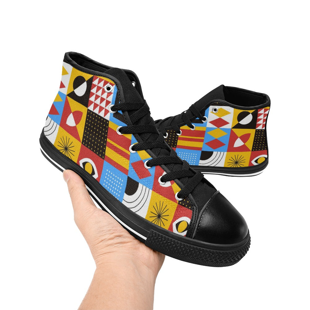 Women's Aquila High-Top Canvas Shoes
