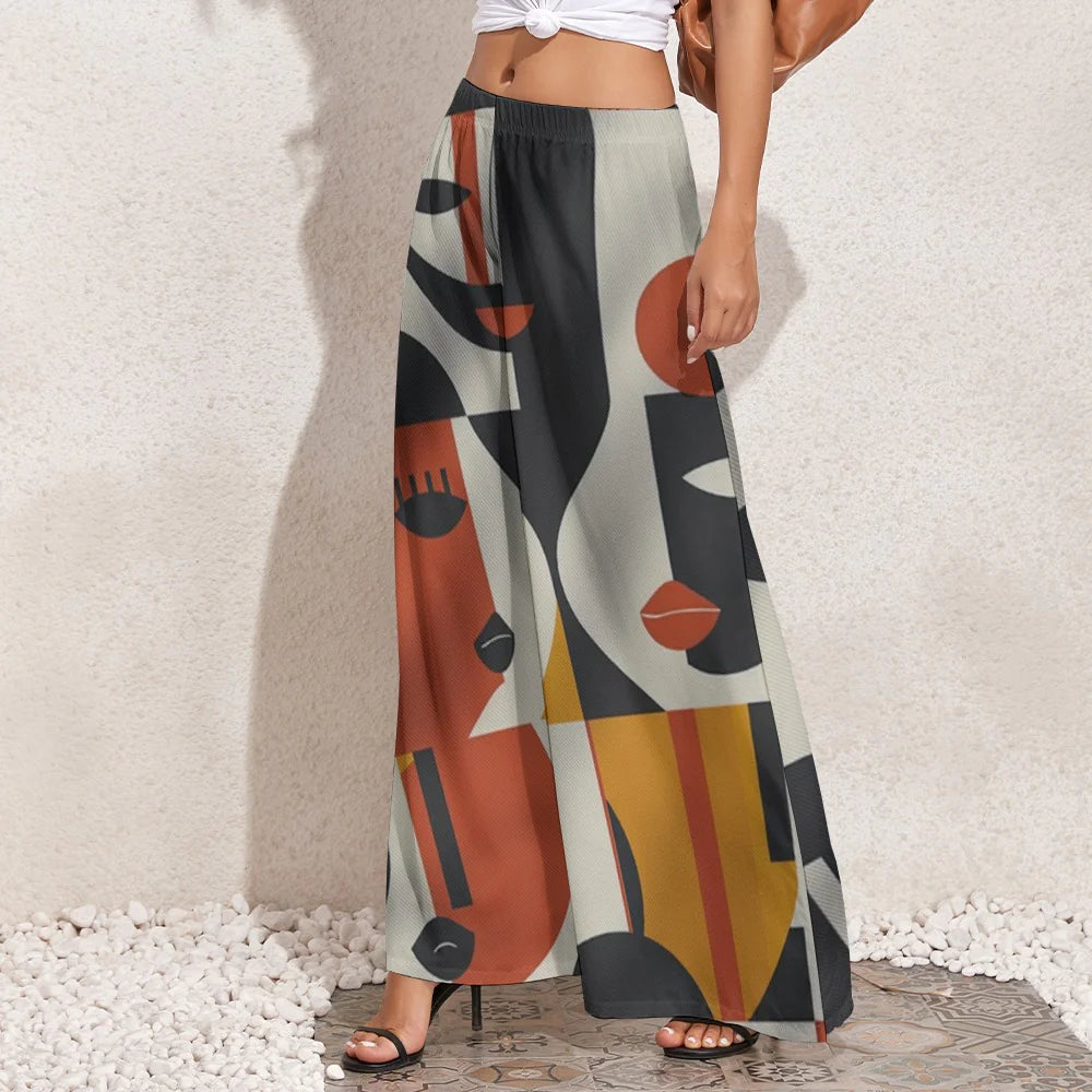 Women's Personalized Wide-Leg Pants