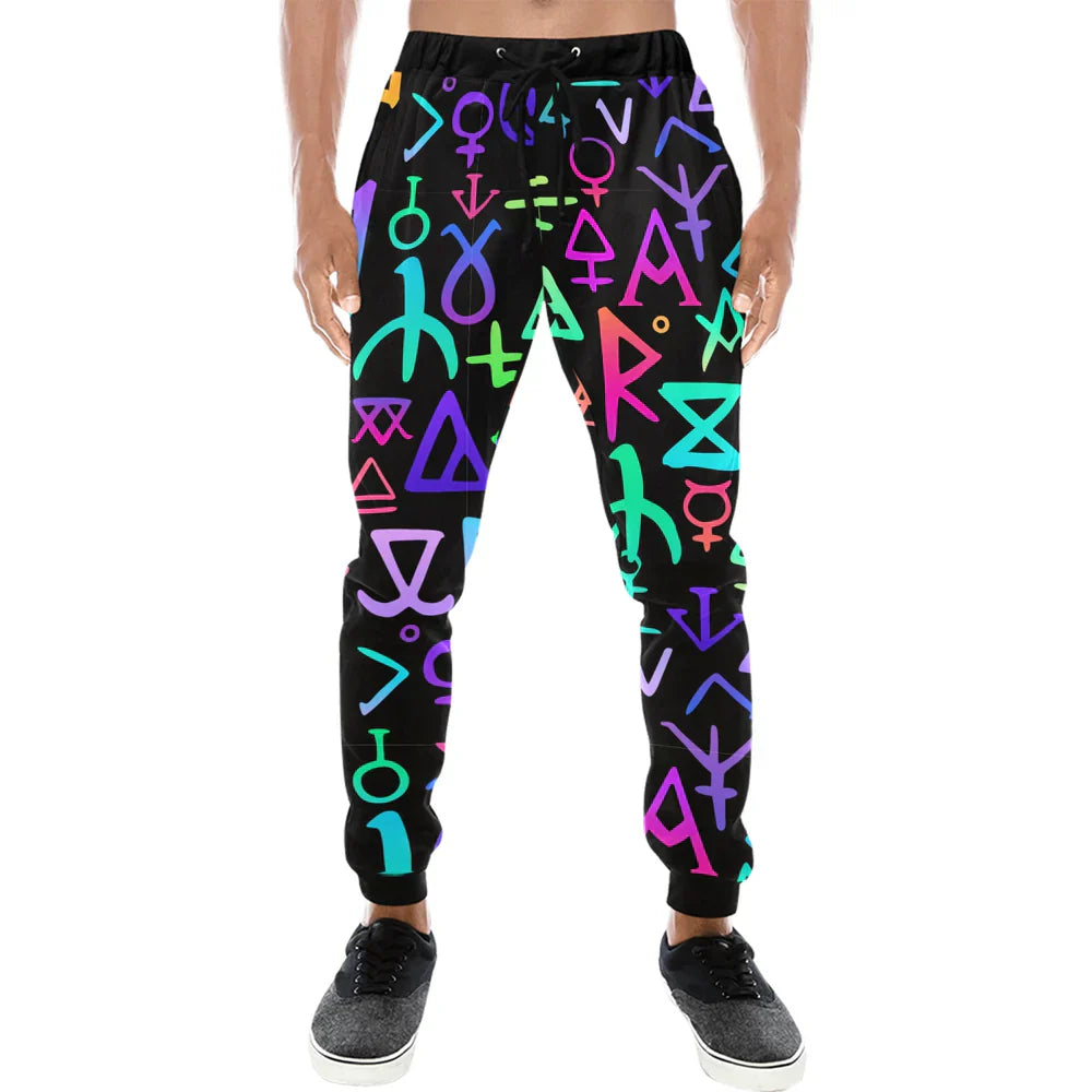 Men's All-Over Print Jogger Sweatpants