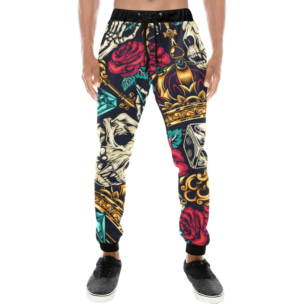 Men's All-Over Print Jogger Sweatpants