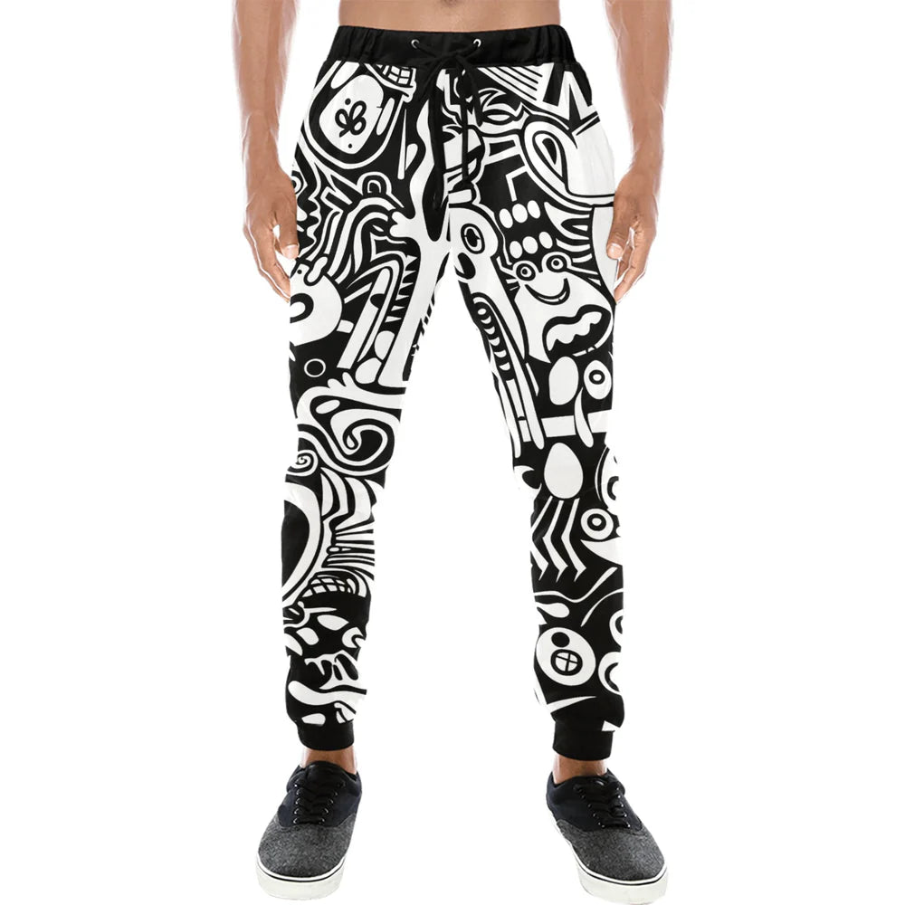 Men's All-Over Print Jogger Sweatpants