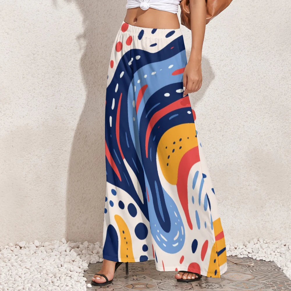 Women's Personalized Wide-Leg Pants