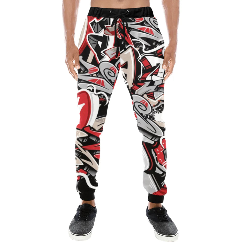 Men's All-Over Print Jogger Sweatpants